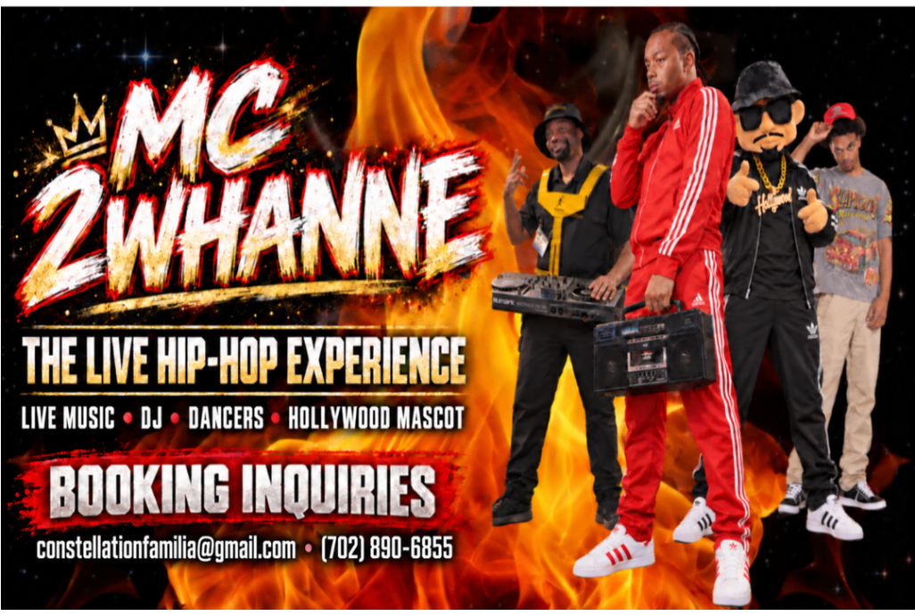 MC 2WHANNE live hip-hop experience ad